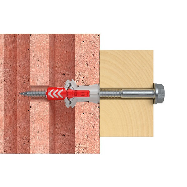 Fischer Universele plug met zeskantschroef | Fischer DuoPower | 25 stuks (10x50) 535461 K100702729 - 8