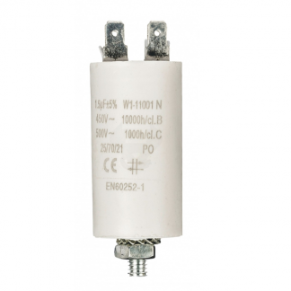 Fixapart Condensator - Aanloop - 1.5 μF (Max. 450V, Aarde) W1-11001N K010809002 - 1