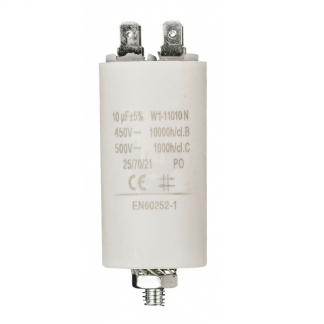 Fixapart Condensator - Aanloop - 10.0 μF (Max. 450V, Aarde) W1-11010N K010809010 - 1