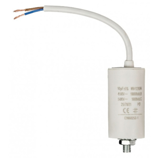 Fixapart Condensator - Aanloop - 10.0 μF (Max. 450V, Met kabel) W9-11210N K010809034 - 