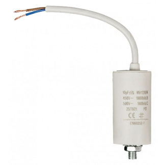 Fixapart Condensator - Aanloop - 10.0 μF (Max. 450V, Met kabel) W9-11210N K010809034 - 1