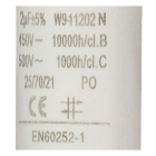 Fixapart Condensator - Aanloop - 2.0 μF (Max. 450V, Met kabel) W9-11202N K010809031 - 3