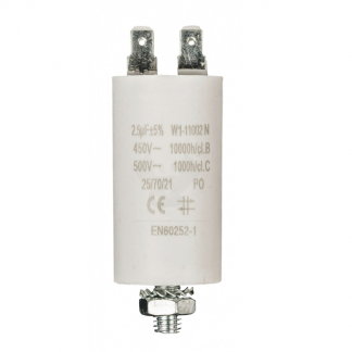 Fixapart Condensator - Aanloop - 2.5 μF (Max. 450V, Aarde) W1-11002N K010809003 - 1
