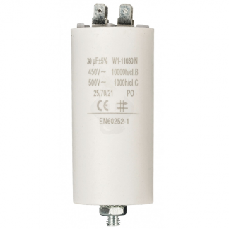 Fixapart Condensator - Aanloop - 30.0 μF (Max. 450V, Aarde) W1-11030N K010809018 - 