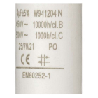 Fixapart Condensator - Aanloop - 4.0 μF (Max. 450V, Met kabel) W9-11204N K010809032 - 3