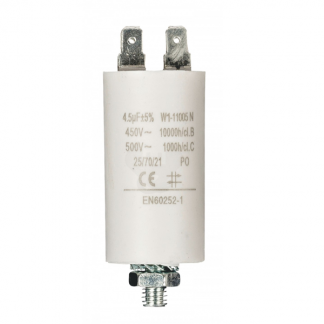 Fixapart Condensator - Aanloop - 4.5 μF (Max. 450V, Aarde) W1-11005N K010809006 - 1