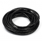 Spiraalband - 10 meter (8-60 mm, Zwart)