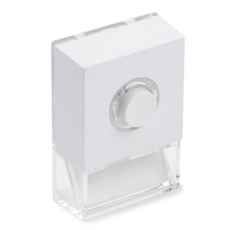 Friedland Beldrukker | Honeywell (Bedraad, Verlicht, Naamplaatje, Wit) D723W K170113804 - 1