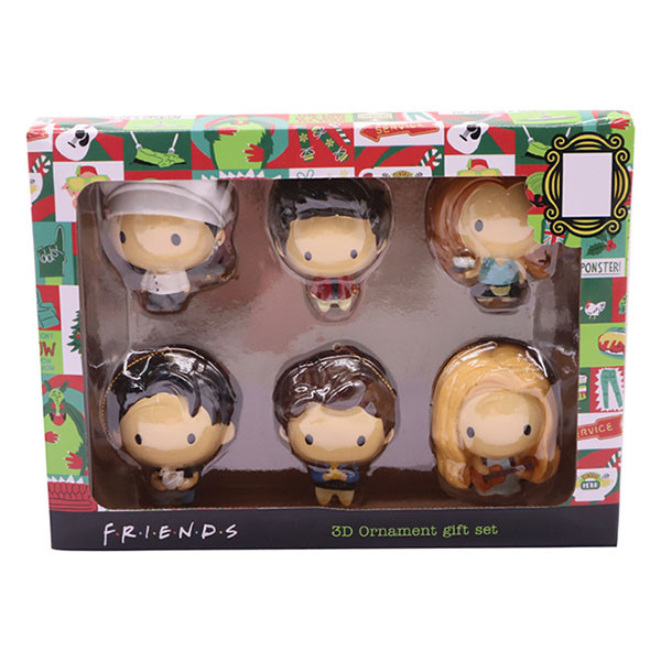 Friends karakters kerst ornament | Friends | 6 stuks FR26005 K151001369 - 1