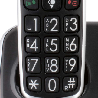 Fysic Senioren DECT telefoon | Fysic | FX-6000 (Hoortoestelvriendelijk, Uitbreidbaar, Tot 50 nummers opslaan) FX-6000 K170406190 - 2