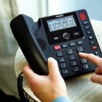 Fysic Senioren telefoon | Fysic | FX-3940 (SOS knop, Hoortoestelvriendelijk, Tot 50 nummers opslaan, Bedraad) FX-3940 K170406192 - 2
