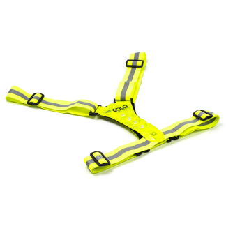 GATO Hardloopvest | GATO (Unisize, led, Batterijen, Neon Geel) KV1567 K170404565