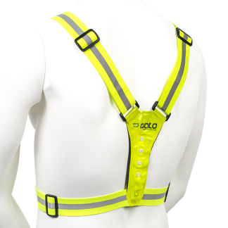 GATO Hardloopvest | GATO (Unisize, led, Batterijen, Neon Geel) KV1567 K170404565 - 3