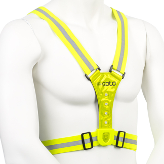 GATO Hardloopvest | GATO (Unisize, led, USB, Neon Geel) KV1511 K170404566 - 2