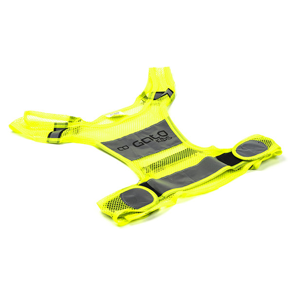 GATO Veiligheidsvest | GATO | Kids x-vest (Maat L, Reflecterend, Neon geel) KV1539 K170404572 - 1