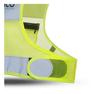 GATO Veiligheidsvest | GATO | Kids x-vest (Maat S, Reflecterend, Neon geel) KV1538 K170404571 - 