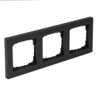 GIRA Afdekraam | Gira | E2 (3-voudig, Zwart) 50233 66.053.24 K180106669 - 1
