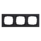 GIRA Afdekraam | Gira | E2 (3-voudig, Zwart) 50233 66.053.24 K180106669 - 2