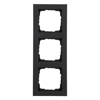 GIRA Afdekraam | Gira | E2 (3-voudig, Zwart) 66.053.24 K180106669 - 3