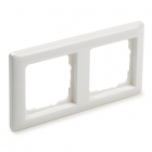 Afdekraam | Gira | S55 (2-voudig, Wit)