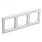 Afdekraam | Gira | S55 (3-voudig, Wit)