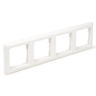 GIRA Afdekraam | Gira | S55 (4-voudig, Wit) 50464 66.051.26 K180106664