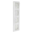 GIRA Afdekraam | Gira | SY55 (4-voudig, Wit) 50464 66.051.26 K180106664 - 3