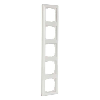 GIRA Afdekraam | Gira | SY55 (5-voudig, Wit) 50465 66.051.28 K180106665 - 2