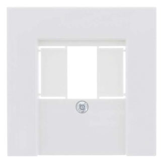 GIRA Centraalplaat | Gira | S55 (TAE, UAE, USB, Wit) 50426 66.051.43 K180106725 - 2