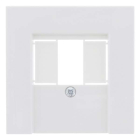 GIRA Centraalplaat | Gira | SY55 (TAE, UAE, USB, Wit) 50426 66.051.43 K180106725 - 2