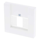 GIRA Centraalplaat | Gira | SY55 (TAE, UAE, USB, Wit) 50426 66.051.43 K180106725 - 3