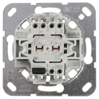 GIRA Jaloezieschakelaar | Gira | Element (Basiselement, Inbouw, 2-voudig) 66.150.11 K180107954 - 3