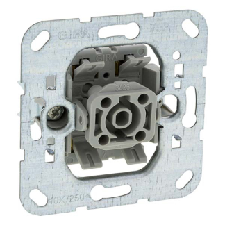 GIRA Kruisschakelaar | Gira | S55 (Inbouw, Wit) 66.050.07 66.051.01 K180106599 - 2