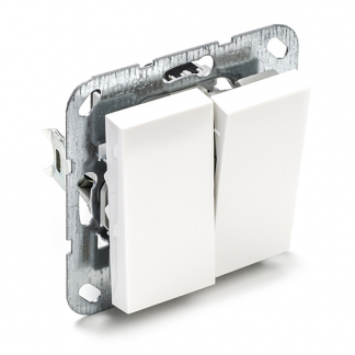 GIRA Serieschakelaar | Gira | S55 (Inbouw, Wit) 50375 5409102 K180105011