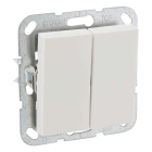 GIRA Serieschakelaar | Gira | S55 (Inbouw, Wit) 50375 5409102 K180105011 - 3