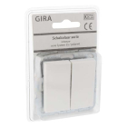 GIRA Serieschakelaar | Gira | S55 (Inbouw, Wit) 50375 5409102 K180105011 - 6