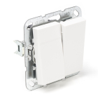 GIRA Serieschakelaar | Gira | S55 (Inbouw, Wit) 66.050.02 66.051.04 K180106598 - 1