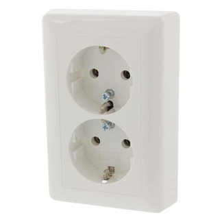 GIRA Stopcontact | Gira | S55 (Inbouw, Randaarde, Wit) 50436 6605150 K180106012 - 4