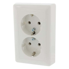 GIRA Stopcontact | Gira | S55 (Inbouw, Randaarde, Wit) 50436 6605150 K180106012 - 4