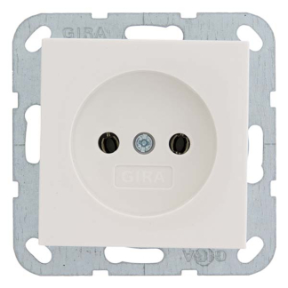 GIRA Stopcontact | Gira | S55 (Inbouw, Wit) 6605140 K180106009 - 2