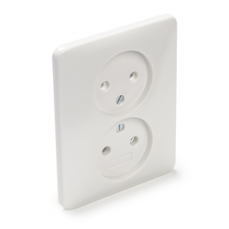 GIRA Stopcontact | Gira | S55 (Inbouw, Wit) 6605149 K180106011