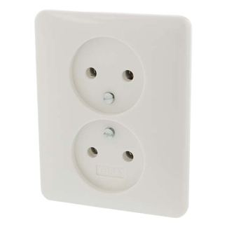 GIRA Stopcontact | Gira | S55 (Inbouw, Wit) 6605149 K180106011 - 4