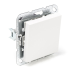 Wisselschakelaar | Gira | S55 (Inbouw, Wit)