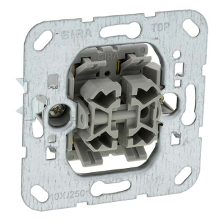 GIRA Wissel/wisselschakelaar | Gira | S55 (Inbouw, Wit) 66.050.03 66.051.04 K180106597 - 3