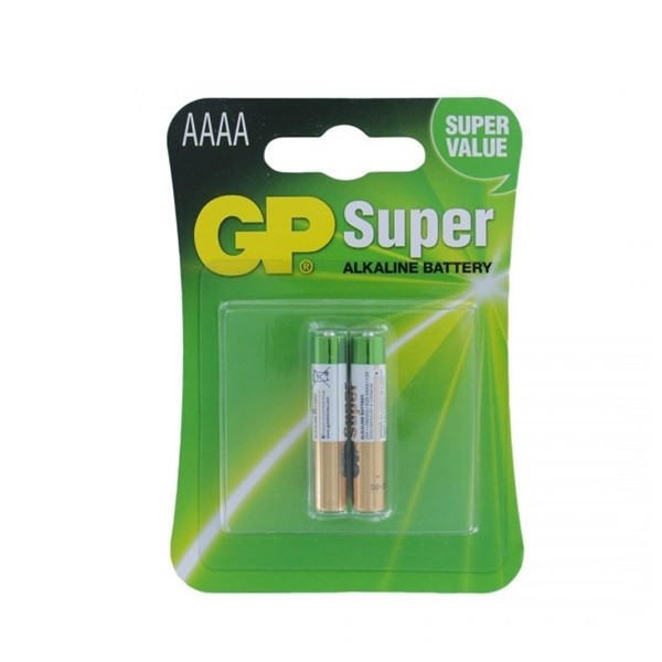 GP AAAA batterij - GP - 2 stuks (Alkaline, 1.5 V) 03025AC2 K105005010 - 1