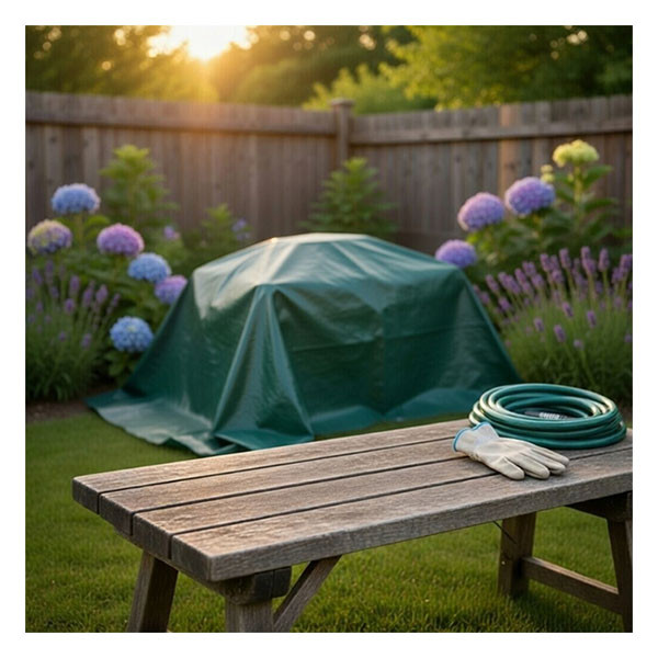 Gardalux Afdekzeil | Gardalux | 2 x 3 meter (100 gr/m2, Groen) C23200270 K170105999 - 2