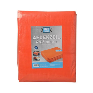 Gardalux Afdekzeil | Gardalux | 4 x 6 m (150 gr/ m², Oranje, Waterdicht) 41380 K170116432 - 1