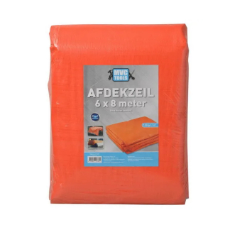 Gardalux Afdekzeil | Gardalux | 6 x 8 m (150 gr/ m², Oranje, Waterdicht) 41381 K170116433 - 1