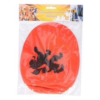 Gardalux Autospiegel hoes Holland | Gardalux | 2 stuks (Oranje) 871125229472 K170511330