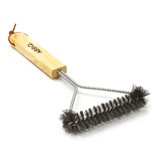 Gardalux BBQ borstel | Gardalux | 30 centimeter (RVS, Houten handvat) YL7900660 K170103189 - 1